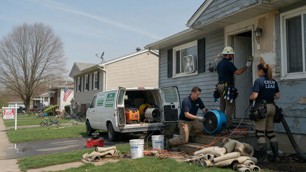 Flood Cleanup in Muenster, TX near me